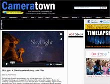 Tablet Screenshot of cameratown.com